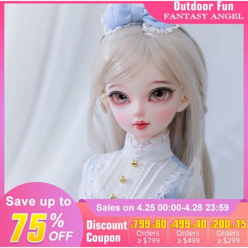 BJD LDS Cai girl 1/4 Clothes Big chest BJD Dress Beautiful Doll Accessories for Female body MSD size dress