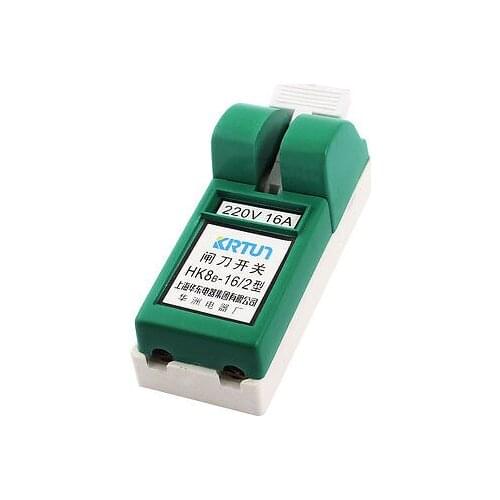 AC220V 16A Single Throw Single Throw Electric Knife Disconnect Switch