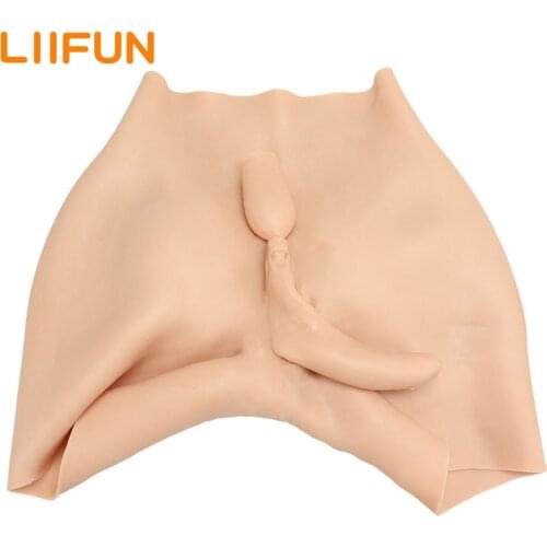 Silicone Vagina Shemale Crossdresser Pants Transgender Underwear Women Bodysuit Cosplay Costume Health Clothing