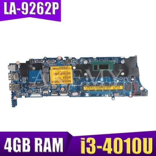 VAZA0 LA-9262P CN-02CMTV 02CMTV 2CMTV For DELL XPS 12 9Q33 laptop Motherboard with i3-4010U 4GB memory onboard