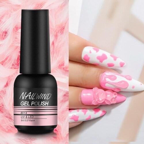 8ml Nails Gel Polish Fall Winter Color Waterproof Drying Quickly Nail Gel UV LED DIY Nail Art Gel for Salon