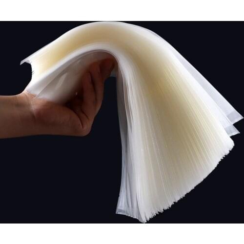 High Quality 100PCS/LOT Transparent Kitchen Food Vacuum Sealer Bag for Food Vacuum Sealer Packing Machine Food Storage Bag