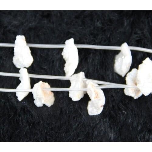 Bright Color Druzy Crystal Geode Quartz Stone Pendant Neckace 15mm Each Druzy Crystal Rock Gems Necklace