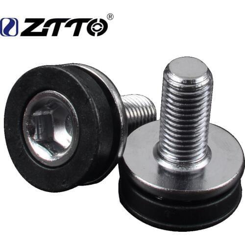 ZTTO Bike Parts MTB Road Bicycle BB Bottom Bracket Waterproof M8*18mm Socket Head Bolts For Square Tapered Spindle Crankset