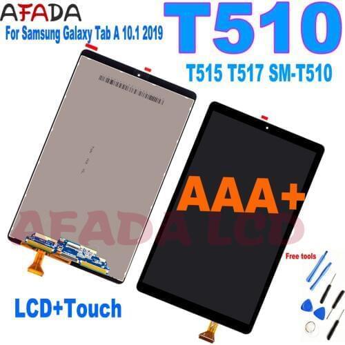 10.1' T510 LCD For Samsung Galaxy Tab A 10.1 2019 T510 T515 T517 SM-T510 LCD Display Touch Screen Digitizer Assembly Glass Panel