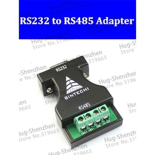10pcs RS232 to RS485 adapter switch 232 turn 485 adaptor 485 communication adapter converter