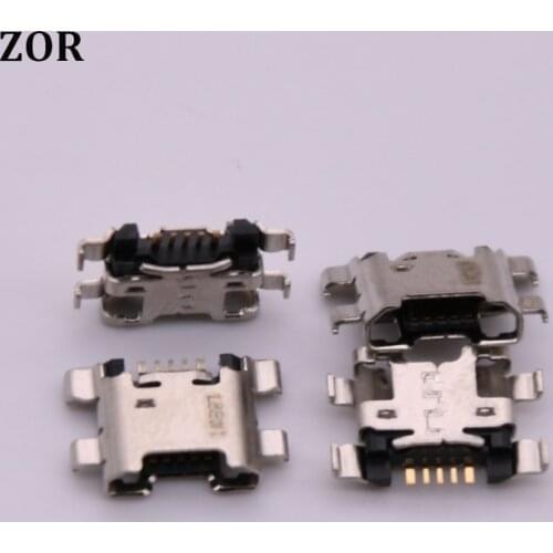5pcs Micro USB For Huawei Y6P 2020 MED-LX9 MED-LX9 / Y7P 2020 ART-L28 L29 L29N Charging Port Connector Socket Dock Plug Jack