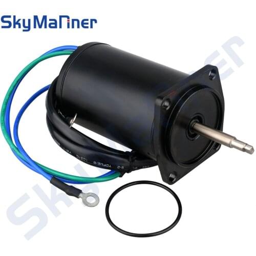 6H5-43880 Tilt Trim Motor for Yamaha Outboard Motor 40HP 50HP 2 stroke 12V 2 Wire 4 Bolt Mount Lester 10836 6H5-43880-02