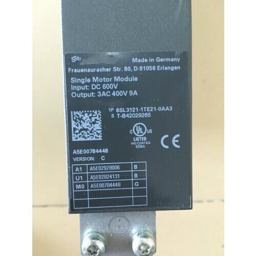 USED 100% TESTED 6SL3121-1TE21-0AA3