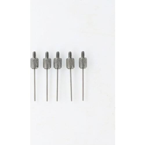 Free shipping 5 / bag Tail: M2.5 Dial indicator probe Dial gauge stylus Header Micrometer head Hands Cylindrical: 1.0 * 27