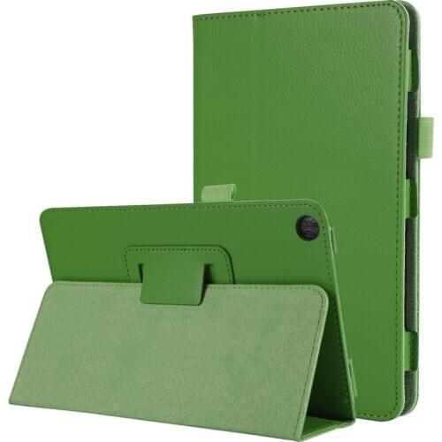 Lychee Pattern Case For Huawei Mediapad M5 lite 8.0 JDN2-W09 JDN2-AL00 JDN2-L09 8 inch Flip Stand PU Leather Cover