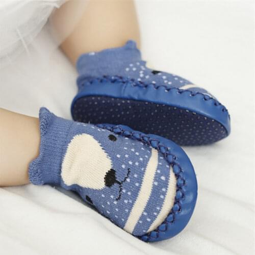 Baby Socks Rubber Sole Anti-slip Infant Sock Shoes Newborn Boy Girl Floor Socks Toddler First Walkers Animal Soft Sole Baby Sock