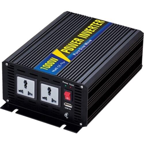 Pure sine wave Inverter Smart-1000W 12VDC 24VDC 48VDC //to 110V 220V 1000W Voltage Transformer Car Inverter