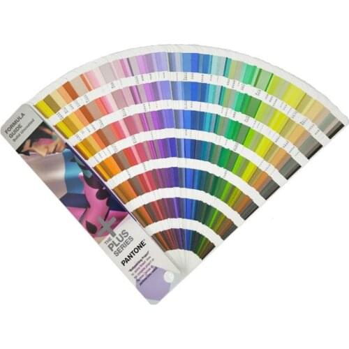 Solid Pantone Plus Series Formula Color Guide Chip shade Book Solid Uncoated Only GP1601N 2016 +112 Color