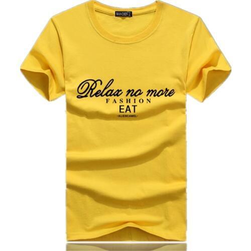 Hot SELL New Fashion Brand Men Clothes Solid Color Sleeve Slim Fit T Shirt Men Cotton T-Shirt Casual T Shirts large sizeS-5XL