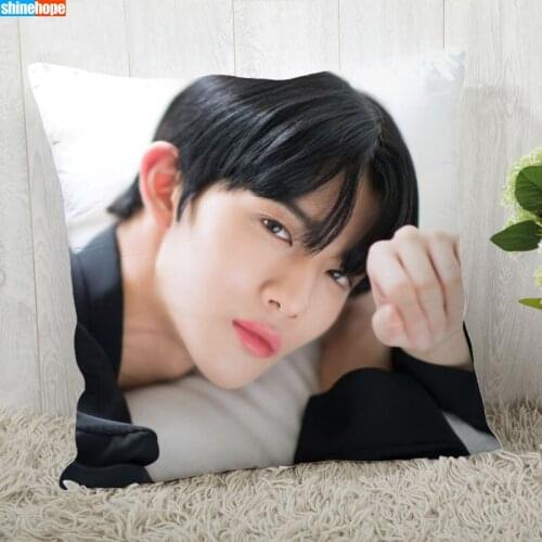 Bae Jin Young Pillow Cover Customize Pillowcase Modern Home Decorative Pillow Case For Living Room 45X45cm,40X40cm A2020.9.3
