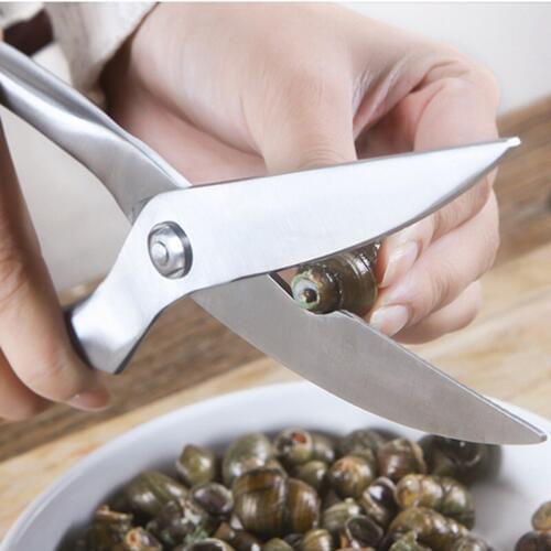 Scissors Kitchen Accessories Multifunctional Stainless Steel Scissor For Chicken Bone Fish Shears Kitchen Tool Bottle Opener