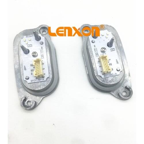Original Used A3 B011482-A LEFT B101139-A RIGHT Xenon Headlight LED DRL Module light source 8V0998473 8V0998474 used 90070222