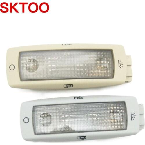 SKTOO Rear Reading Map Dome Light Lamp 3B0947291 for VW Beetle Golf Passat Bora Skoda Fabia Superb Seat