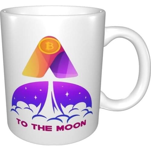 Bitcoin Btc To The Moon Crypto Funny Mug Coffee Cup Coffee Mug Cute Cup Hentai Anime Mug