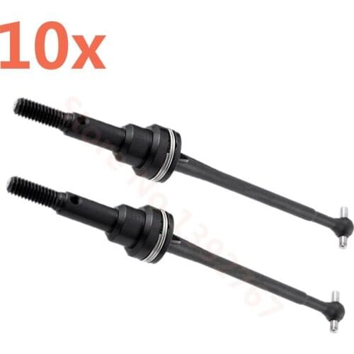 10pcs Steel Metal Front Drive Shaft CVD 0090 For WLtoys 12428 12423 1/12 RC Cars Crawler Short Course Truck Upgrade Parts