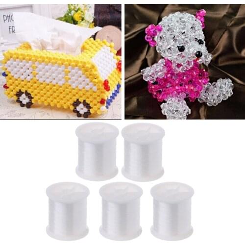 100m/Roll Transparent Nylon Clear Sewing Thread For Clothing Diy Jewelry Beading 652B