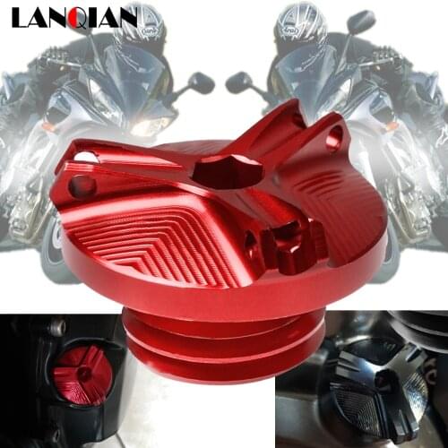 Motorcycle Accessorie M20*2.5 CNC Engine Oil Filter Cap Bolt Screw cover For Ducati HYPERSTRADA 821 2013 2014 2015 parts oil cup