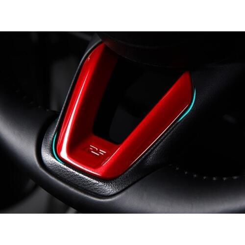 Car interior accessories, auto steering wheel trim moulding for Mazda 3 2017 2018, car styling