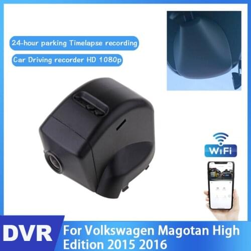 Car Mini Wifi Camera For Volkswagen Magotan High Edition 2015 2016 Night vision HD 1080P Car Dash Cam Video Recorder Original