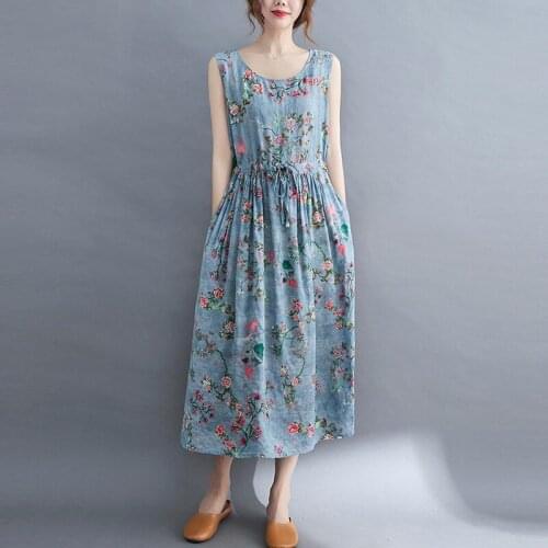 BORISOVICH Sleeveless Summer Dresses