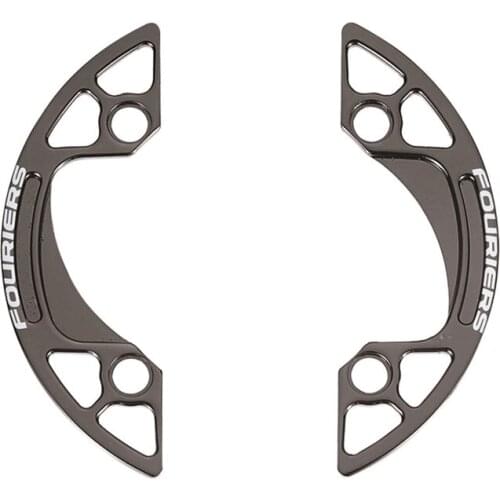 1 PC CNC Alloy MTB Bike Bicycle Chain Bash Guard Mount Chainring Guide 30-40T P.C.D 104mm bike Crankset Protection