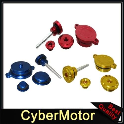 Red CNC Dress Up Kit For 190cc Zongshen 2-Valve Daytona 4-Valve Electric Start Anima 190FE Engine Motor