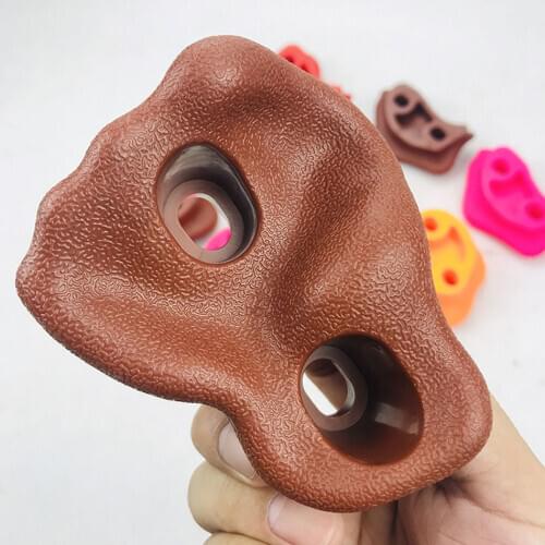 10/20 Pcs/Set Rock Climbing Wooden Wall Stones Climbing Frame Outdoor Assorted Hand Feet Holds Grip Gymnastic Kids Fitness Toys