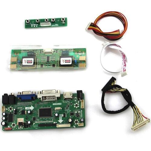 M.NT68676 LCD/LED Controller Driver Board(HDMI+VGA+DVI+Audio) For M170E5-L09 LM170E03 LVDS Monitor Reuse Laptop 1280*1024
