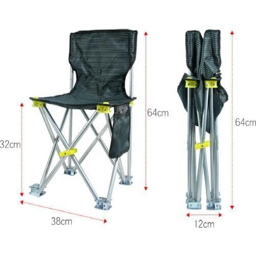 Fishing Chair Multi-function Folding Chair Silla Plegable Portable Kamp Sandalyesi Stool Fishing Gear Fishing Equipments