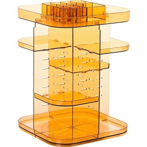 Excellent Clear Transparent Plastic Organizer for Cosmetics Sensational Stand For Cosmestics Storage Rack
