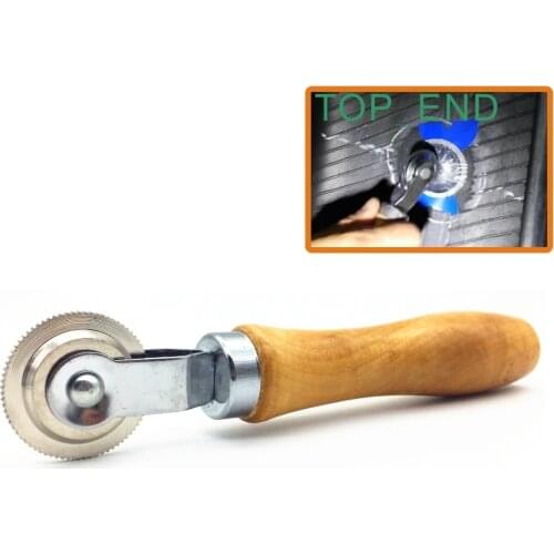 38x2mm Durable Ball Bearing Roller,Wooden Handle Stitcher,Tire Repair Tool for Garage,Tire Repair Service Shop,1pc,Free Shipping