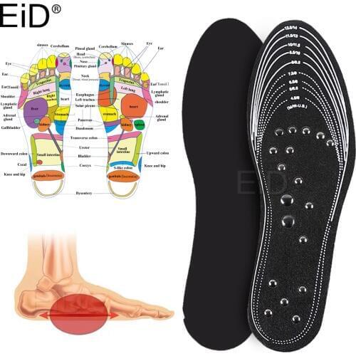 Magnetic Insoles for Slimming Weight Loss Massage Foot Memory Cotton Men Women Sport Shoes Pads Insert Dropshipping Insole Pad