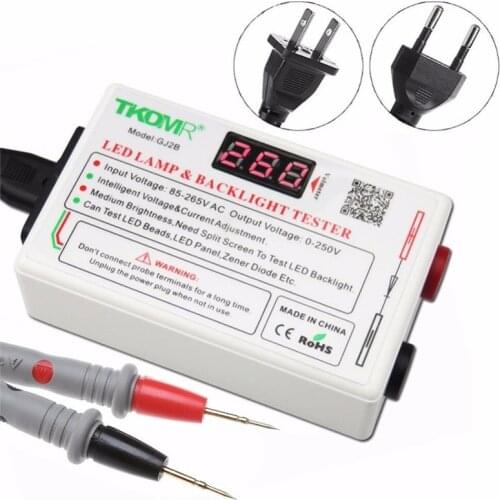 GJ2B Output 0-260V LED Lamp Bead And Backlight Tester Need To Disassemble LCD Screen All LED Lights Repair Test Tools