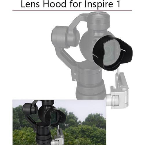 Lens Hood Protector Petal Sunhood Sunshade Cover for DJI OSMO Inspire 1 Drone X3 Handheld Gimbal Camera Spare Parts Accessories