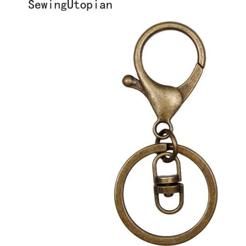 10PCS Bag Hook Keychain DIY Luggage Straps Belt Strap Metal Buckles Bag Pendant Sewing Craft Accessories