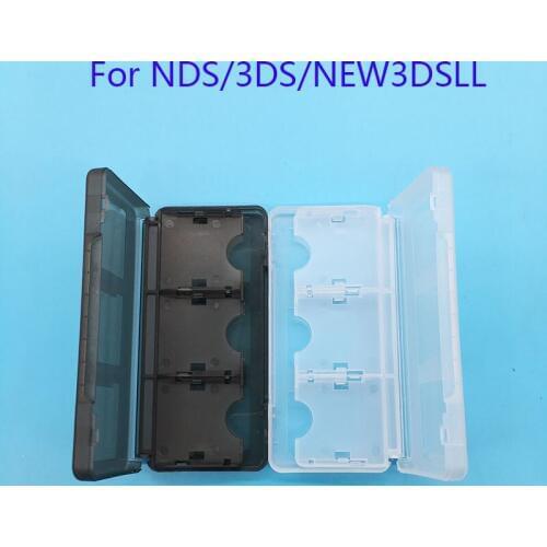 10Pcs Clear Protective Hard Plastic Storage Box Case Holder for Nintendo NDS 2DS NDSL NDSI New 3DS LL/XL 3DSXL 3DSLL Game Cards