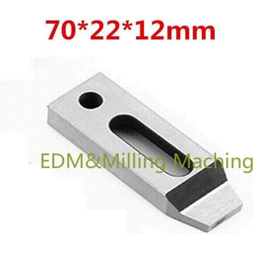 1x CNC Wire EDM Stainless Steel Jig Holder Clamping 70x22x12mm M8 Screw For Wire Cut EDM Machine