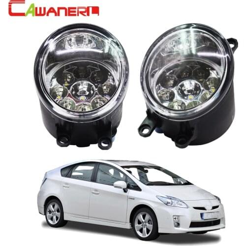 Cawanerl H8 H11 Auto Fog Light DRL Daytime Running Light Car LED Lamp Bulb For Toyota Prius Hatchback (ZVW3_) 1.8 Hybrid 2009