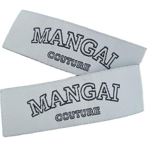 Free Design & Free Shipping Customized 500Pcs/Lot Woven Labels For Clothing Garment Embroidered Labels/ Main Tags Sl062