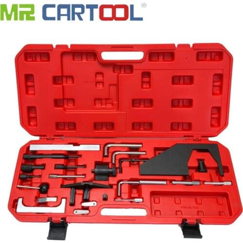 MR CARTOOL Engine Timing Crank Cam Pump Lock Tool Set For Ford Mazda 1.4 1.6 1.8 2.0 2.3L Camshaft Alignment Tool