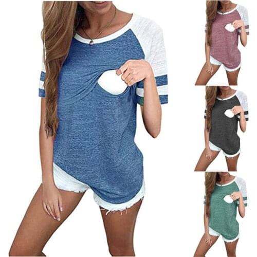 Женские футболки для кормления JUNSRM China At AliExpress