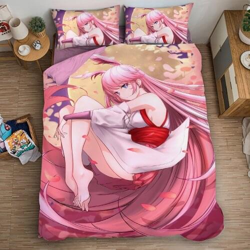 3D Yae Sakura Anime Print Bedding Set Duvet Covers Pillowcases NEW Comforter Bedding Sets Bedclothes Bed Linen 03