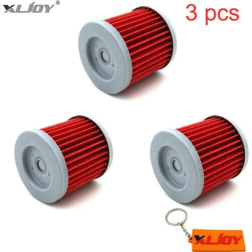 3x Oil Filter For SUZUKI DRZ 400 400E 400S 400SM LTZ400 LTR450 LTZ 400 LTR 450 QUADRACER ATV Dirt Motor Bike