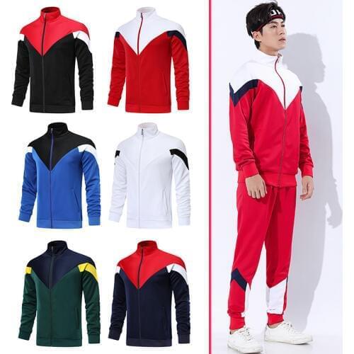 Mens Sports Training Soccer Jacket Uniforms Long Sleeve Suit Basketball Tracksuits Women Sportswear Football Jogging Jersey Set